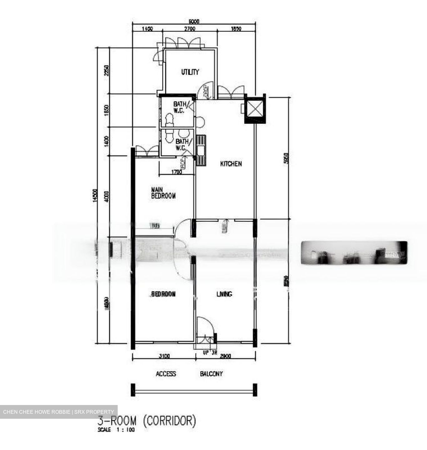 Blk 117 Bedok North Road (Bedok), HDB 3 Rooms #452741361